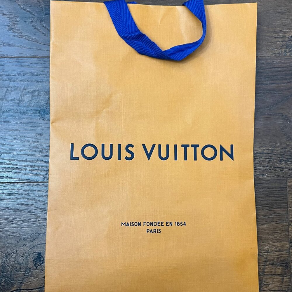 Louis Vuitton Authentic Shopping Bag from Paris
